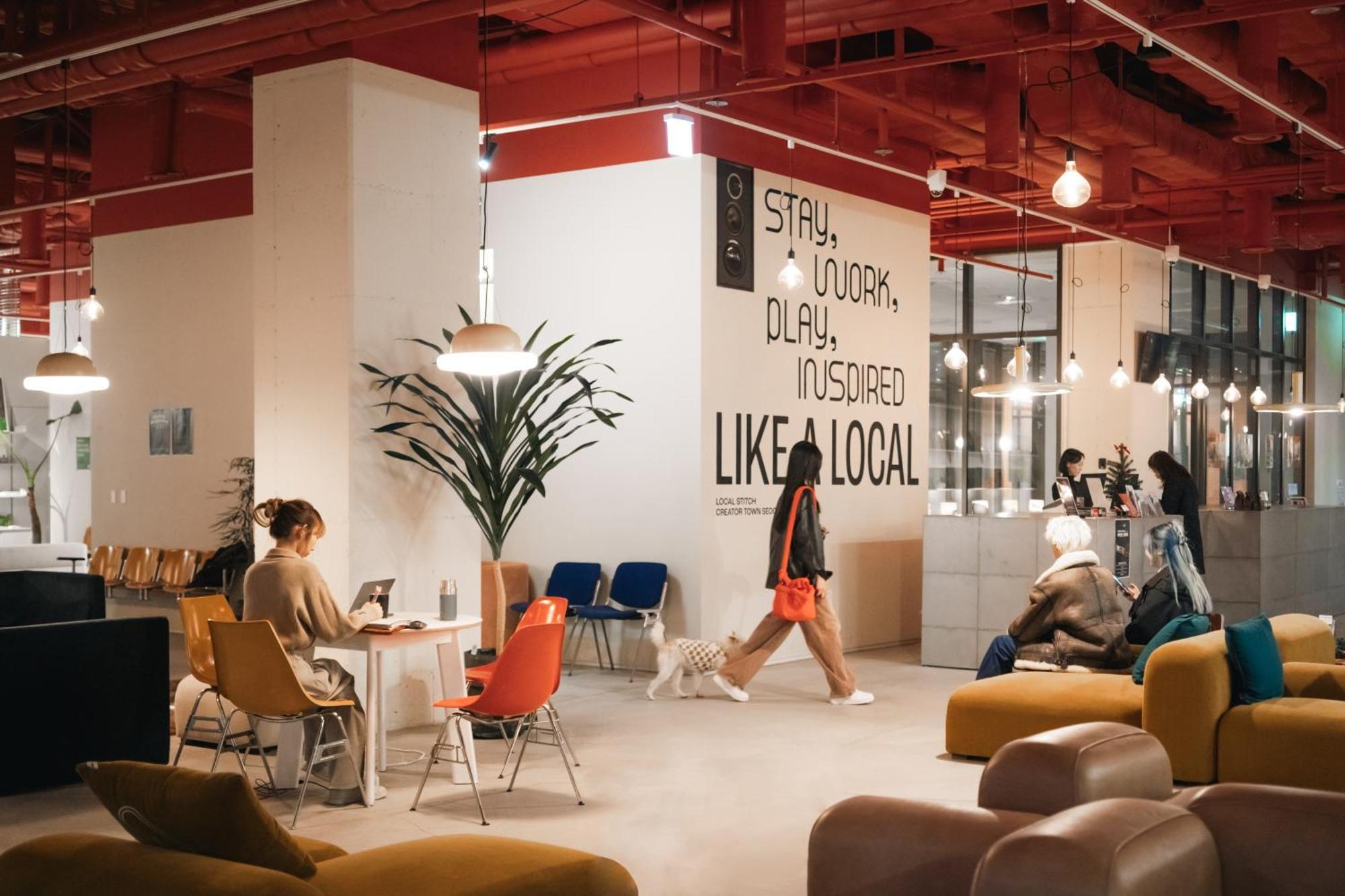 Local Stitch Creator Town Seogyo Hotell Seoul Exteriör bild